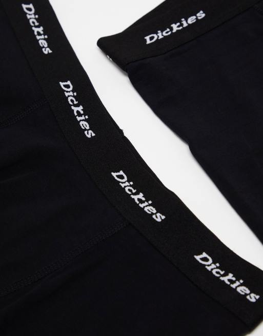 Dickies - Confezioni multipack da 2 boxer aderenti neri, 4 di 4