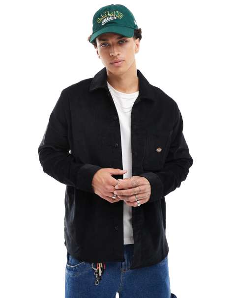 Dickies – Cordhemd in Schwarz - view 1