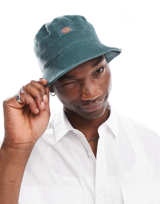 Dickies - Corduroy bucket hat in groen
