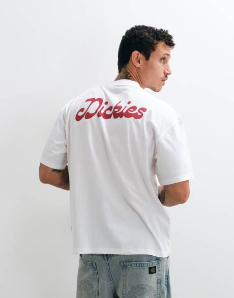 Dickies Cornville grafisk t-shirt med korta ärmar i vitt - view 1