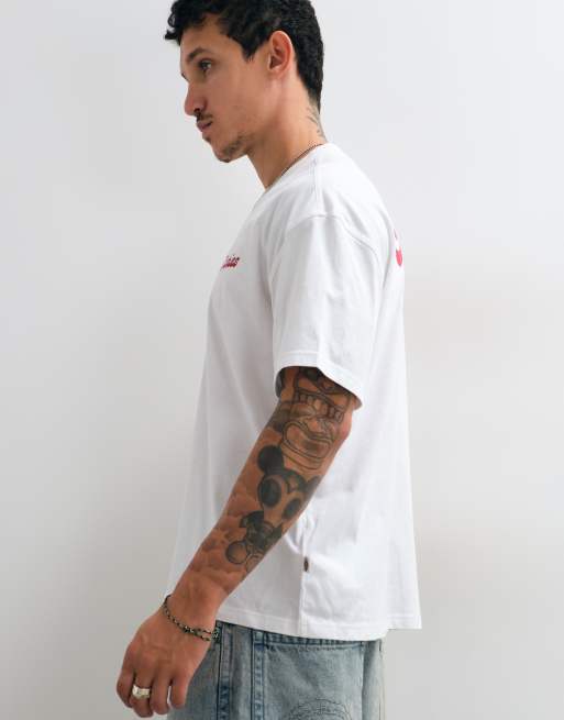 Dickies Cornville graphic short sleeve t-shirt in white, 4 of 5