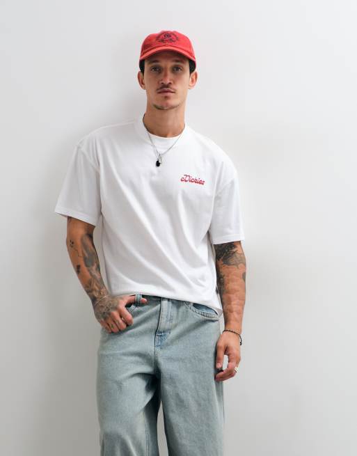 Dickies Cornville graphic short sleeve t-shirt in white, 5 of 5