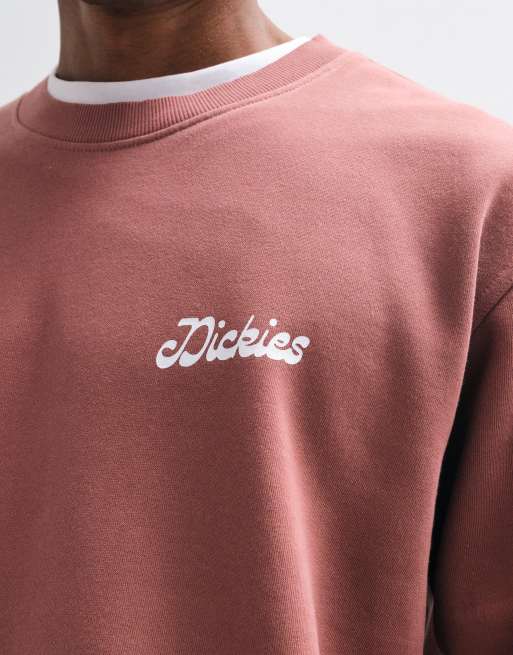 Dickies Cornville sweatshirt in burgundy, 3 of 10