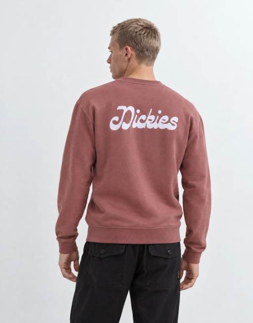 Dickies Cornville sweatshirt in burgundy, 6 of 10