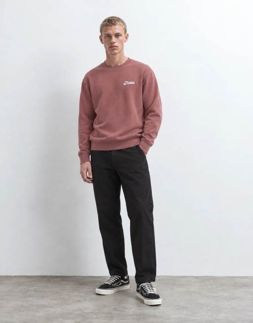 Dickies Cornville sweatshirt in burgundy, 7 of 10