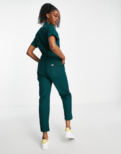 Dickies - Coverall - Combinaison style bleu de travail - Vert, 4 de 4