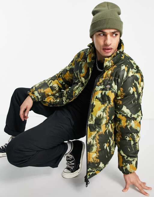 Dickies – Crafted – Kamouflagemönstrad jacka