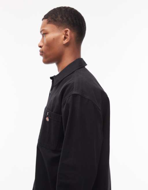 Dickies – Czarna koszula płócienna, 4 z 5