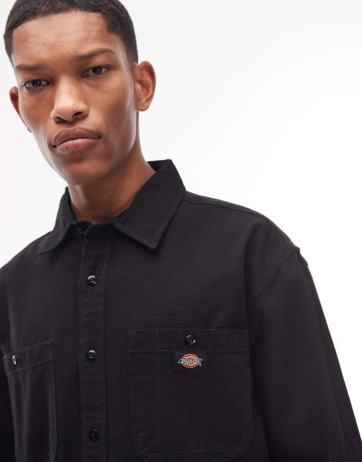 Dickies – Czarna koszula płócienna, 5 z 5