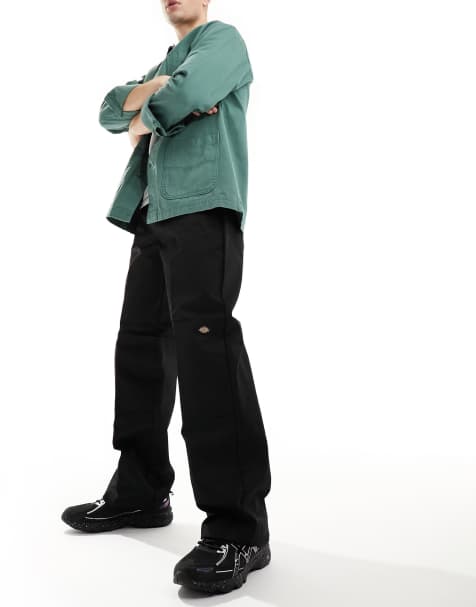 Dickies – Czarne spodnie chinosy usztywniane na kolanach w roboczym stylu - view 1