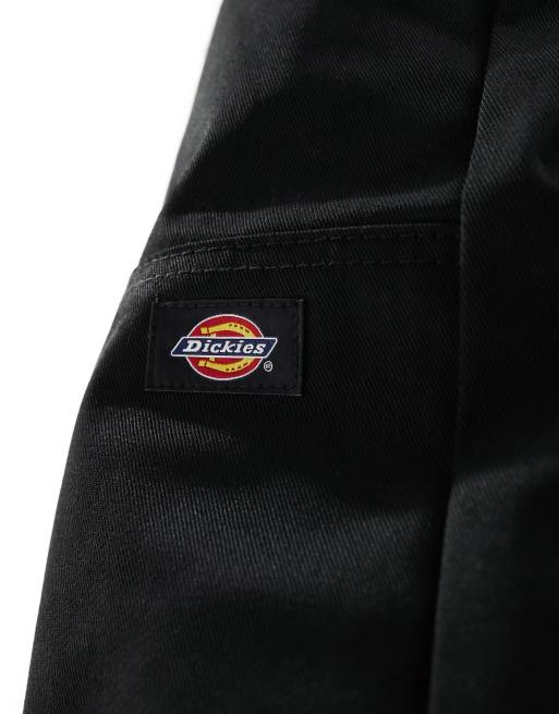 Dickies – Czarne spodnie chinosy usztywniane na kolanach w roboczym stylu, 3 z 5