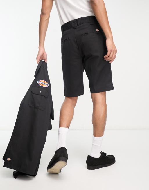Dickies – Czarne szorty chinosy o dopasowanym kroju
