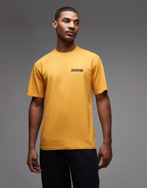 Dickies – Darrtown – Żółty T-shirt, 3 z 5