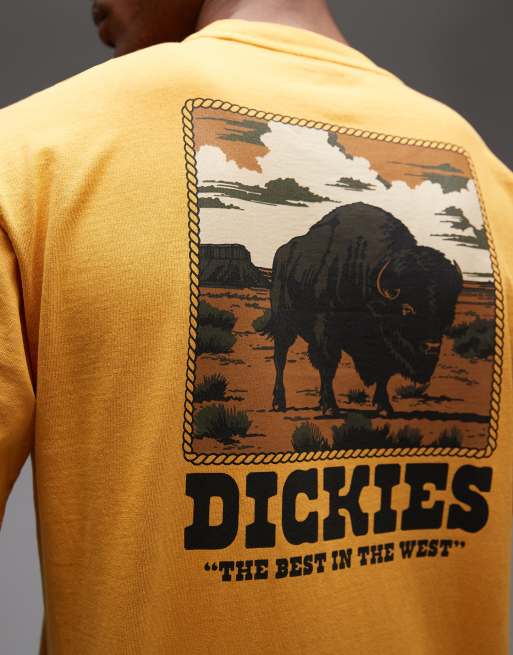 Dickies – Darrtown – Żółty T-shirt, 4 z 5