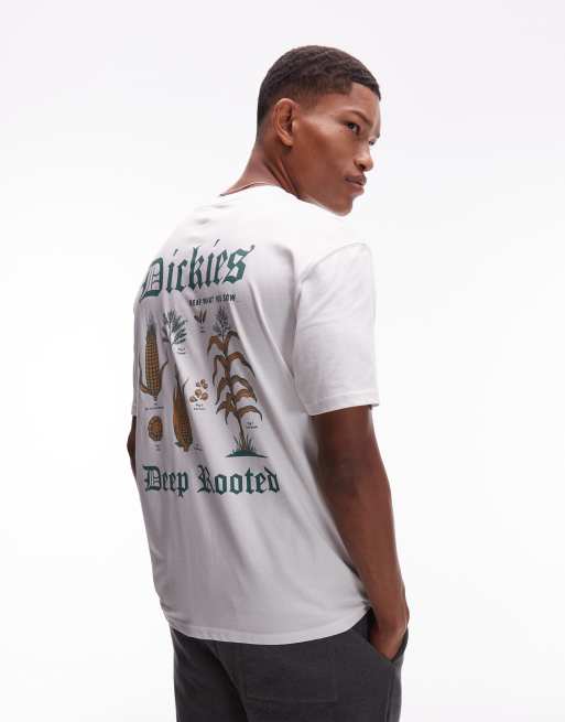 Dickies Deep Rooted graphic back print t-shirt in white - exclusive to ASOS, 4 of 4