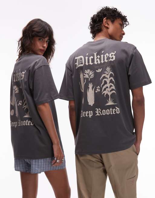 Dickies deep rooted graphic pack print t-shirt in slate grey- exclusive to ASOS, 4 of 4