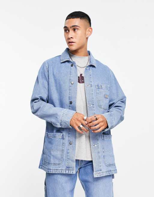 Dickies denim cheap chore coat