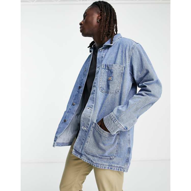 Dickies denim 2024 chore coat