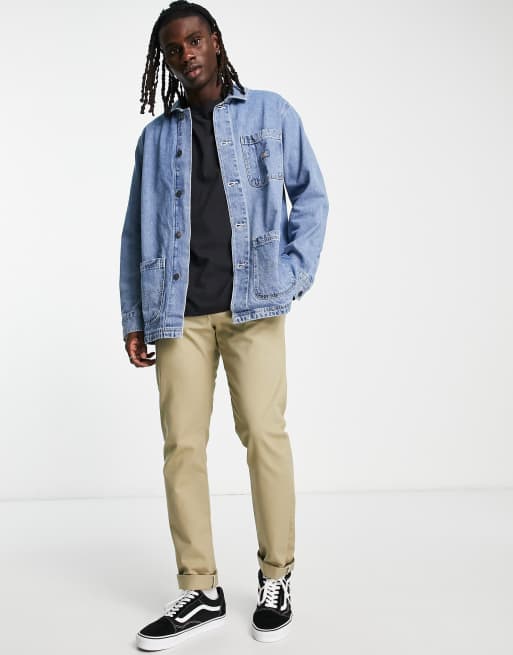 Dickies men's hot sale denim jacket