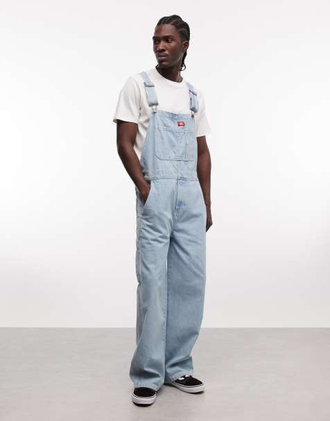 Dickies - Dickies - Salopette classica in denim azzurro - view 1