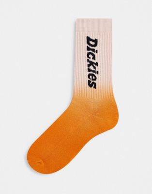Dickies Dickies Seatac tie dye socks in orange