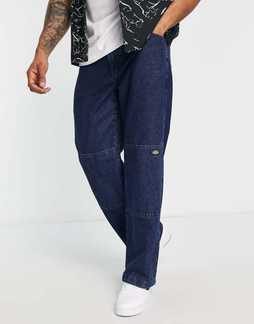 Dickies - Double Knee - Bukser i blå
