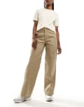 Dickies double knee pants in beige tan-Neutral