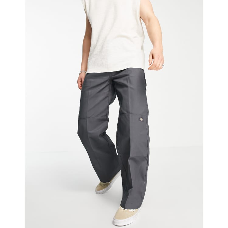 Dickies Double Knee pants in grey | ASOS