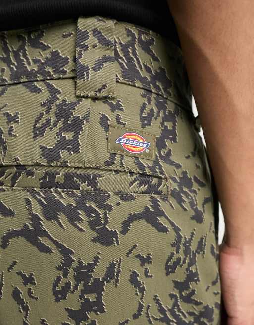 Dickies drewsey work trousers co-ord in digital camo print