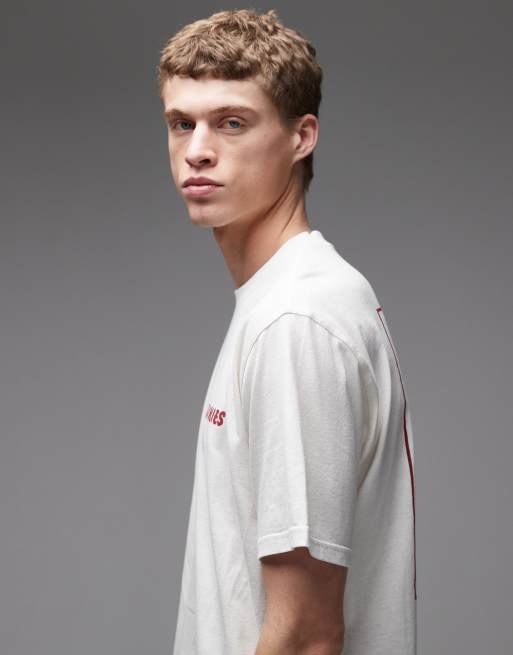 Dickies - Dry Ridge - Hvid T-shirt med print på ryggen, 4 af 5