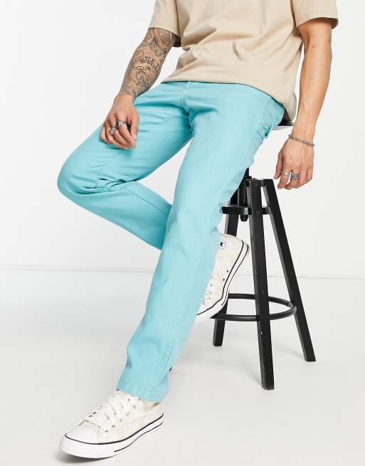 Dickies – Duck – Blå byxor i canvas 