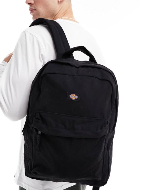 Dickies duck canvas backpack in black