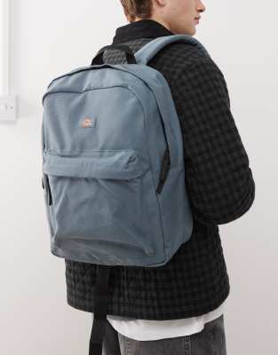 Dickies Dickies duck canvas backpack in mid blue