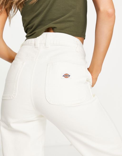 Witte dickies broek hotsell