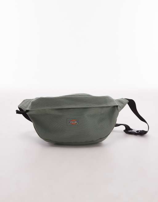 Dickies duck canvas bum bag in light green, 2 of 4