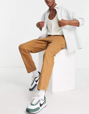 Dickies Duck Canvas carpenter pants in brown