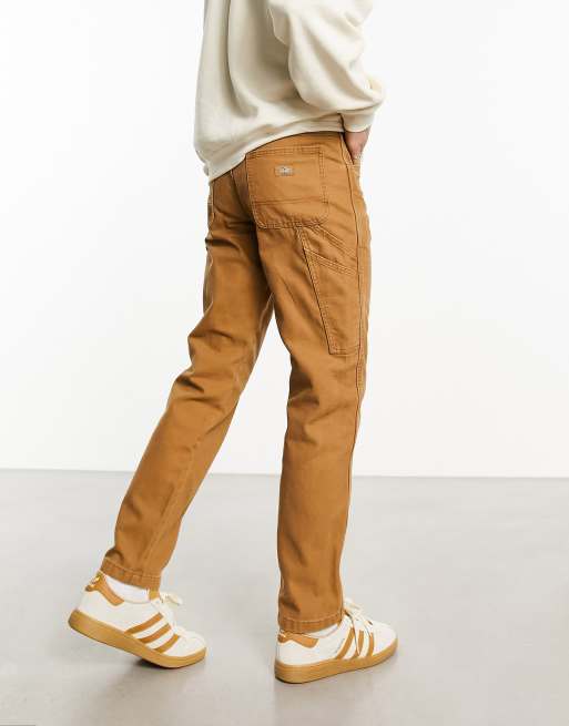 DICKIES DICKIES DUCK CANVAS CARPENTER PANT SW BROWN DUCK Brown