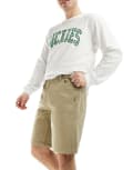 [Dickies] Dickies duck canvas chap shorts in light tan-Neutral W34 SW DESERT SAND