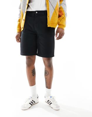 Dickies Dickies duck canvas chap shorts in washed black