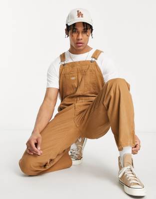 Dickies Dickies Duck Canvas Classic dungarees in brown