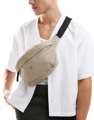 duck canvas cross body bag in sand-Neutral