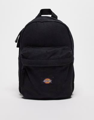 Dickies - Duck Canvas - Kleiner Leinen-Rucksack in Schwarz