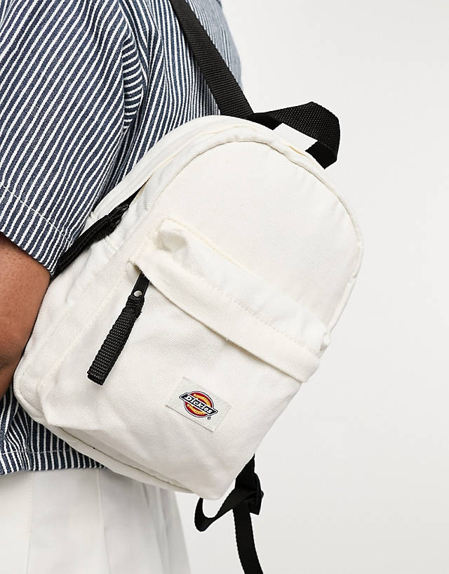 Dickies - duck canvas mini backpack in cream