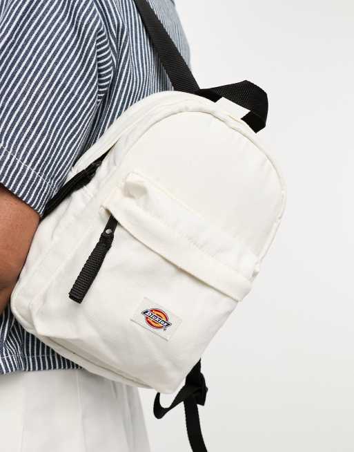 Dickies duck canvas mini backpack in cream