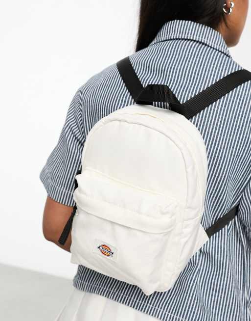 Dickies duck canvas mini backpack in cream