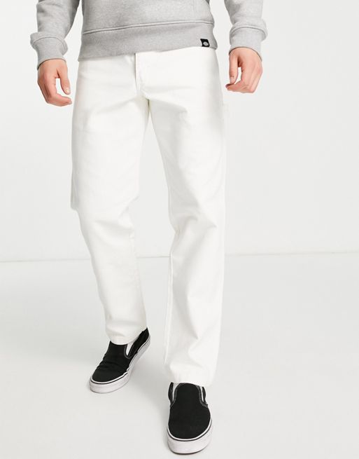Dickies Duck Canvas pants in white | ASOS