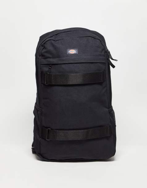Dickies – Duck Canvas – Rucksack aus Leinen in Schwarz - view 1