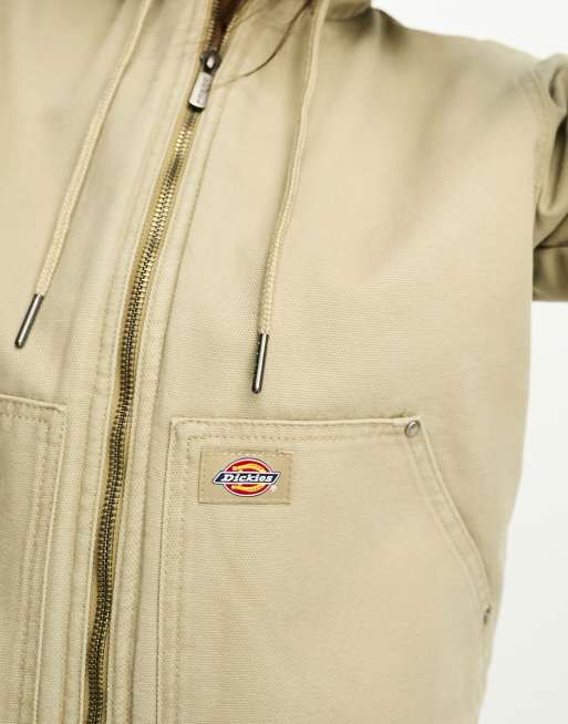 Dickies duck sherpa lined clearance hooded jacket