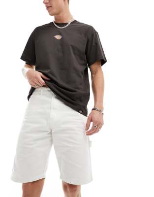 Dickies duck canvas shorts in off white - view 1