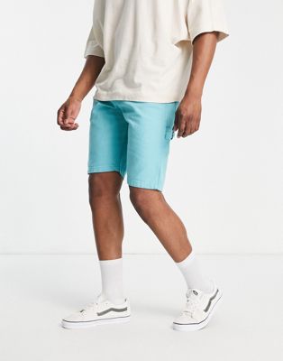 Dickies Duck Canvas shorts in teal blue